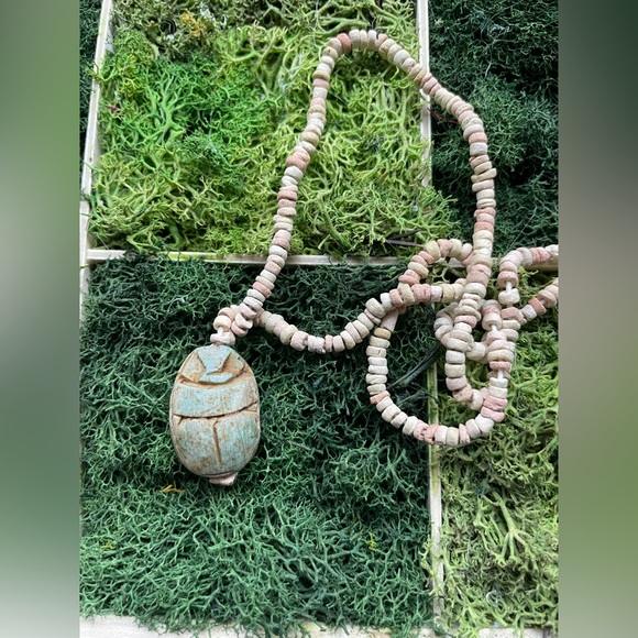 Scarab Beetle Necklace - Picture 5 of 16